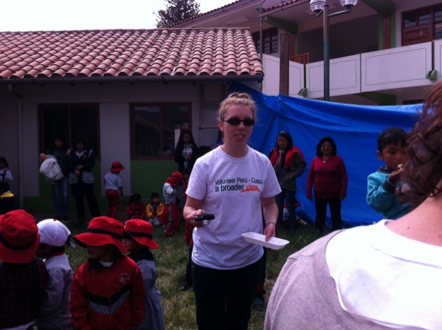 Carolyn Volunteer Cusco Peru 02