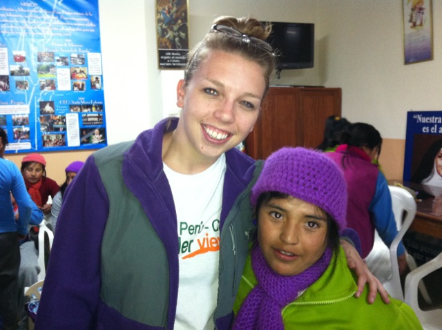 Carolyn Volunteer Cusco Peru 04
